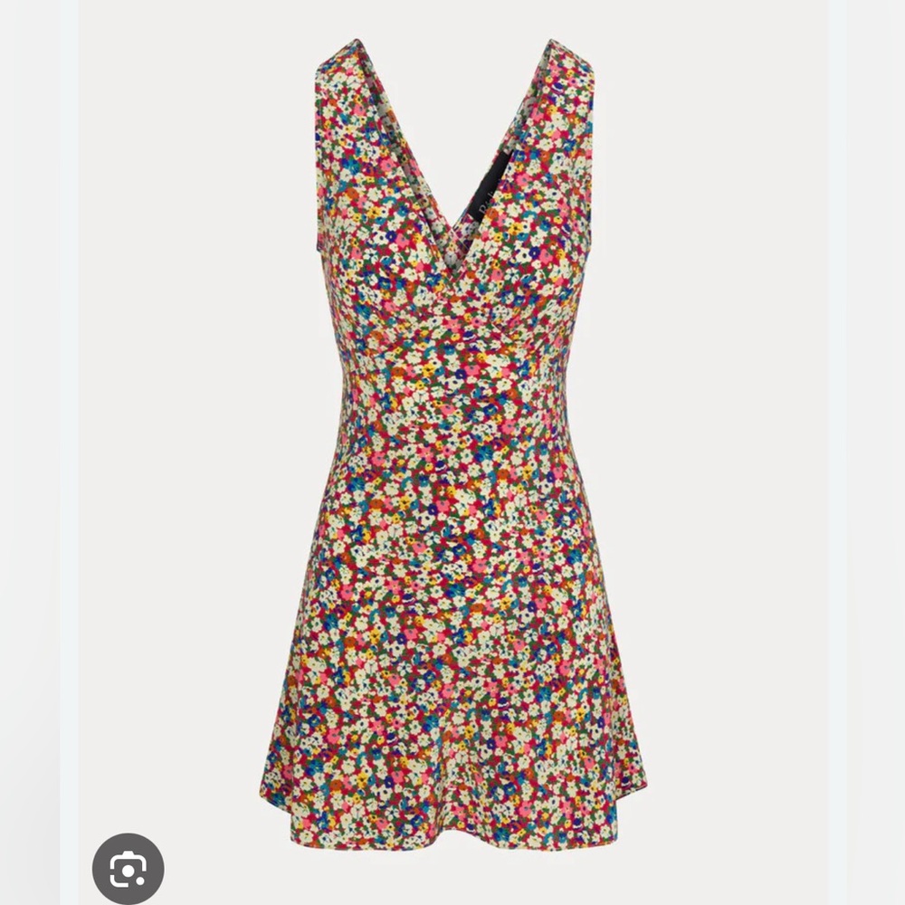 Realisation Par Floral Mini Dress in Multi-Color